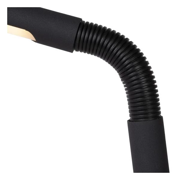 Lucide GILLY - Lámpara de escritorio Recargable - Batería/acumulador - LED Regul. - 1x3W 2700K - Negro - DETAIL 4